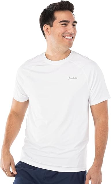 Franklin Sports Performance Pickleball Shirt – White