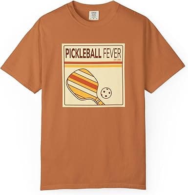 Pickleball Fever – Retro Garment-Dyed T-Shirt