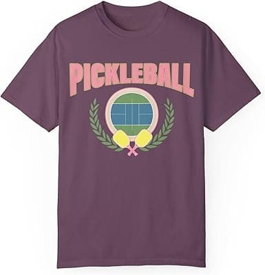 Pickleball USA Athletic Club – Pink Vintage Tee
