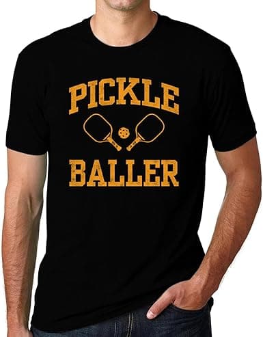 TIEEI Pickleball Shirts for Men – Player Themed Paddleball Tee