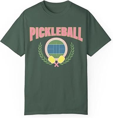 Pickleball USA Athletic Club – Green Vintage Tee