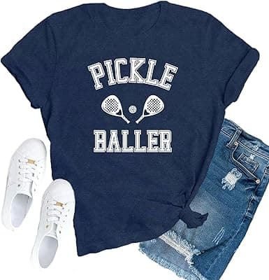 TUPOSU Pickleball Player Shirt – Funny Graphic