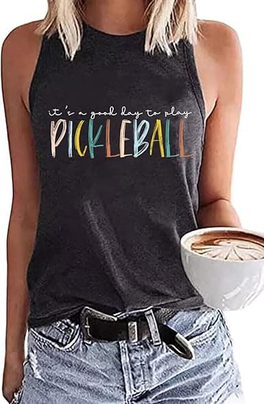 RMTXCD Women Pickleball Tank – Casual Sleeveless