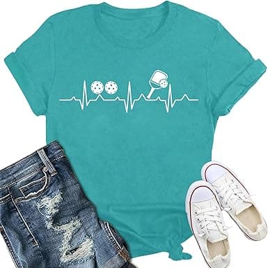 IFQ Heartbeat Pickleball Lover T-Shirt – Women's