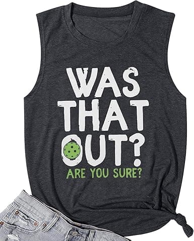 LIWYLU Pickleball Tank Top – Player Gift Dark