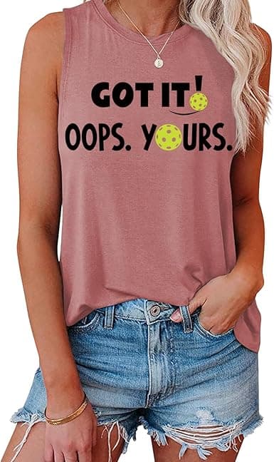 Got It Oops Yours – Women's Summer Workout Tank