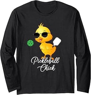 Pickleball chick Funny Pickleball Long Sleeve T-Shirt