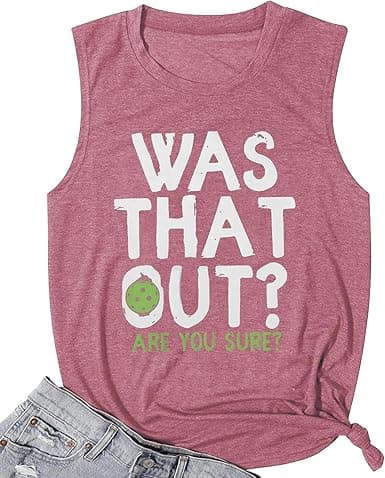 LIWYLU Pickleball Tank Top – Women's Player Gift