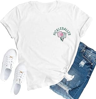 Pickleball Shirt for Women Pickleball Player T-Shirt Pickleball Lover Tee Tops