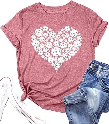 LAZYCHILD Heartbeat Pickleball Shirt – Graphic Tee