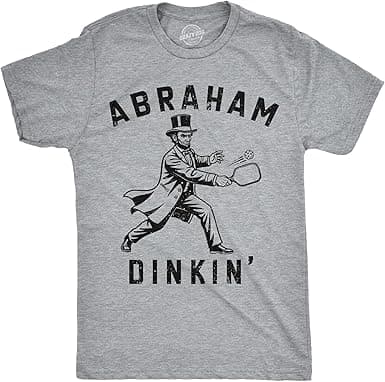 Abraham Dinkin – Funny Pickleball Tee