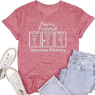 Women's Pickleball Player Gift Tee – SUWATOIN