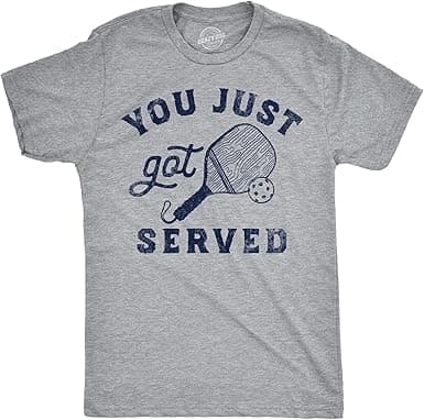 Funny Pickleball Tee – You Just Got Served