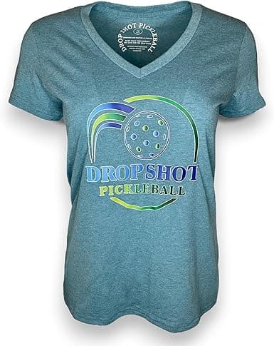 Women's Athletic V-Neck Pickleball Tee