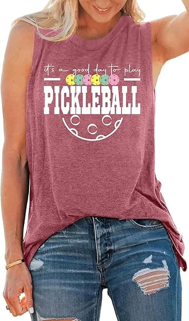 LHBNK Pickleball Tank Tops – Women's Graphic Summer