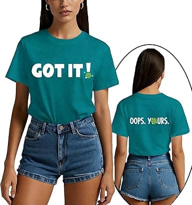 LuxLass Pickleball Front & Back Print – Women's Tee